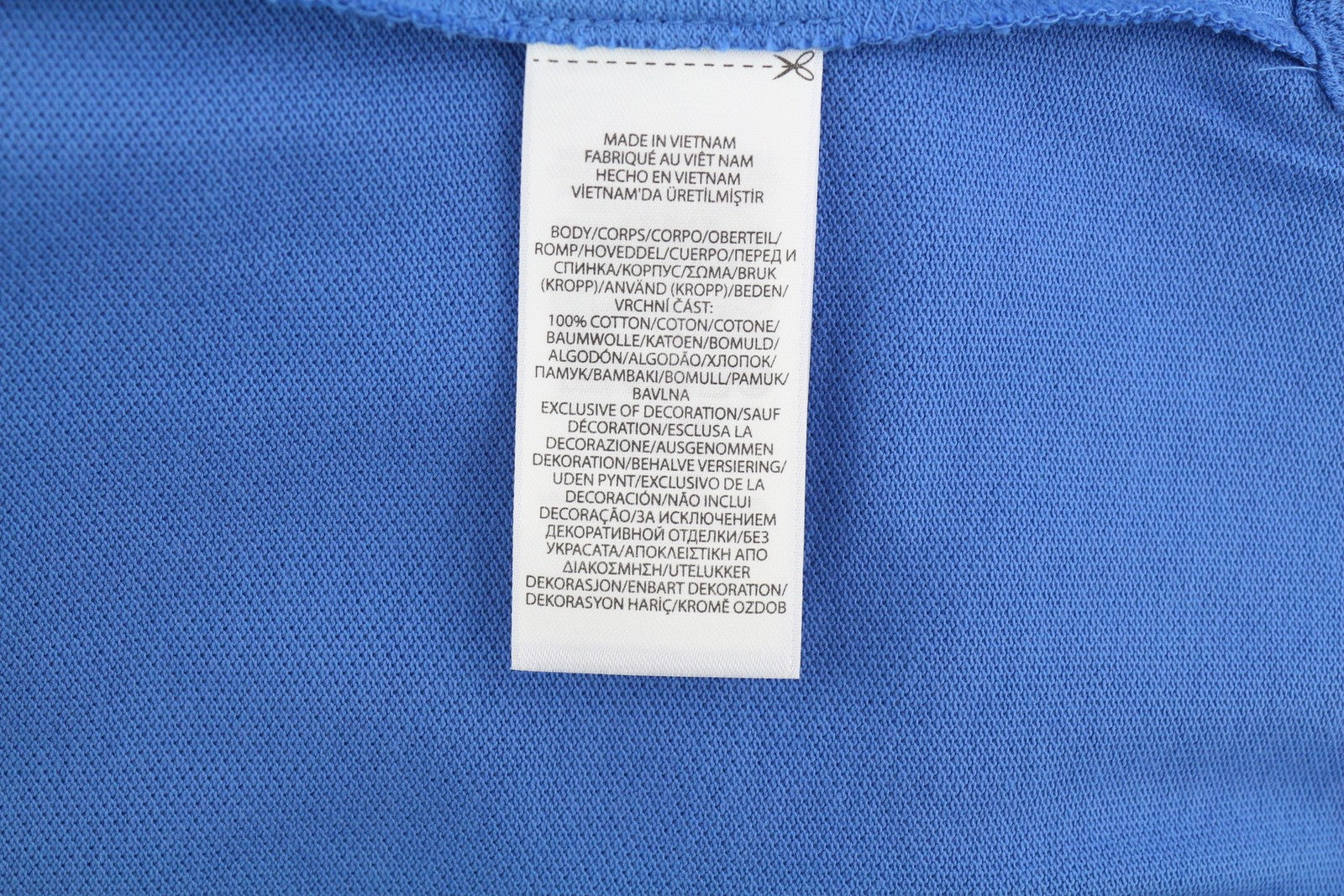 RALPH LAUREN Classic Fit Men's T-Shirt L Blue Stretch Polo Short Sleeve