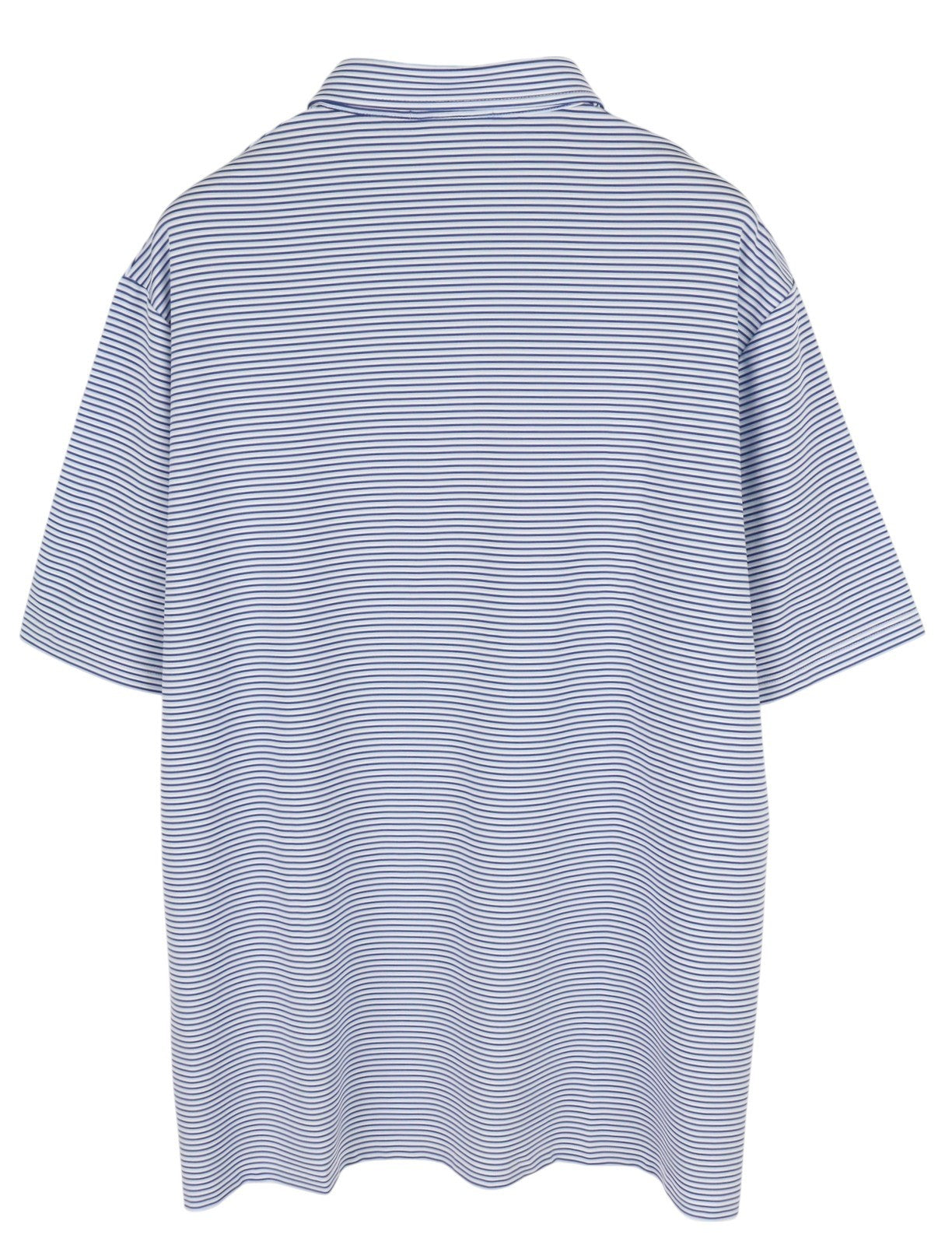 RLX RALPH LAUREN Golf Men's Polo 2XL Blue Stripe Short Sleeve Logo