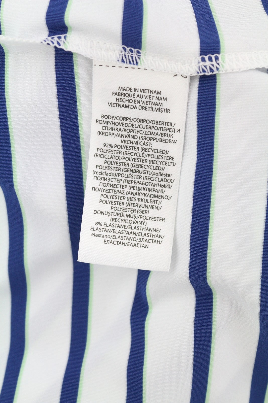 RLX RALPH LAUREN Golf Men's Polo XL White Stripe Short Sleeve Wicking