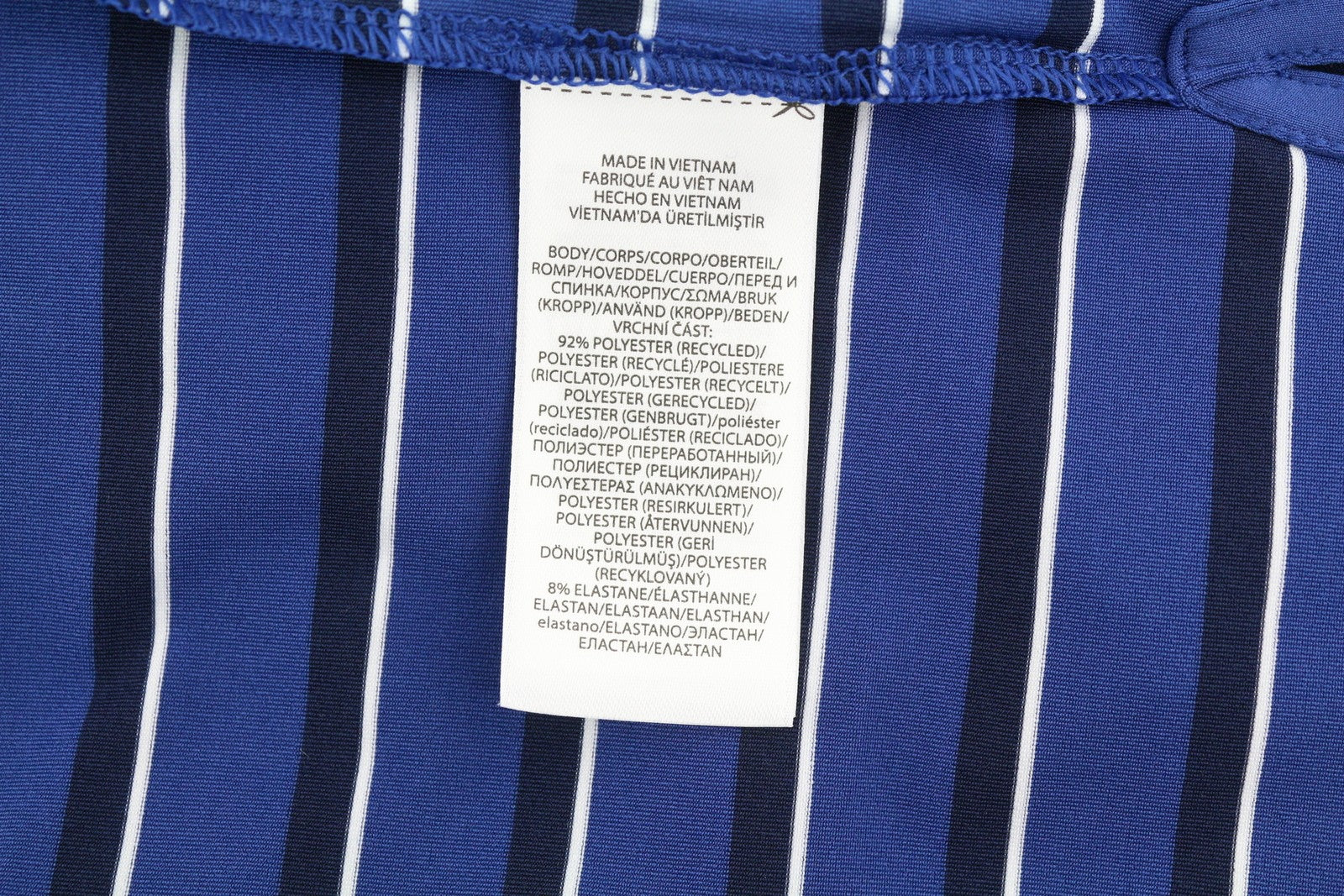 RLX RALPH LAUREN Golf Men's Polo 2XL Blue Stripe Moisture Wicking