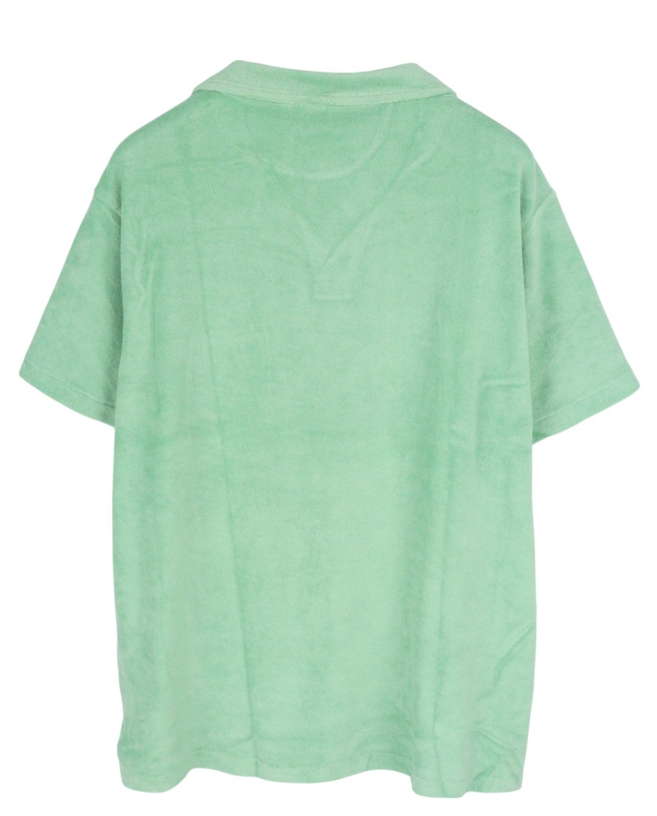 RALPH LAUREN Men's T-Shirt XL Green Fleece Pocket RRP159