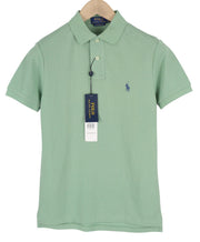 RALPH LAUREN Men's Polo XS Green Custom Slim Fit Short Sleeve