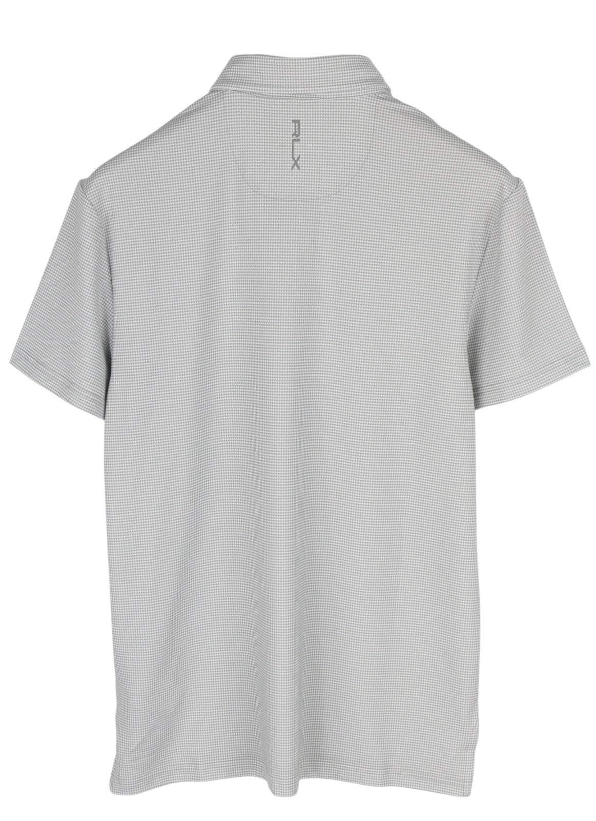 RLX RALPH LAUREN Golf Men's Polo S Grey Houndstooth Wicking