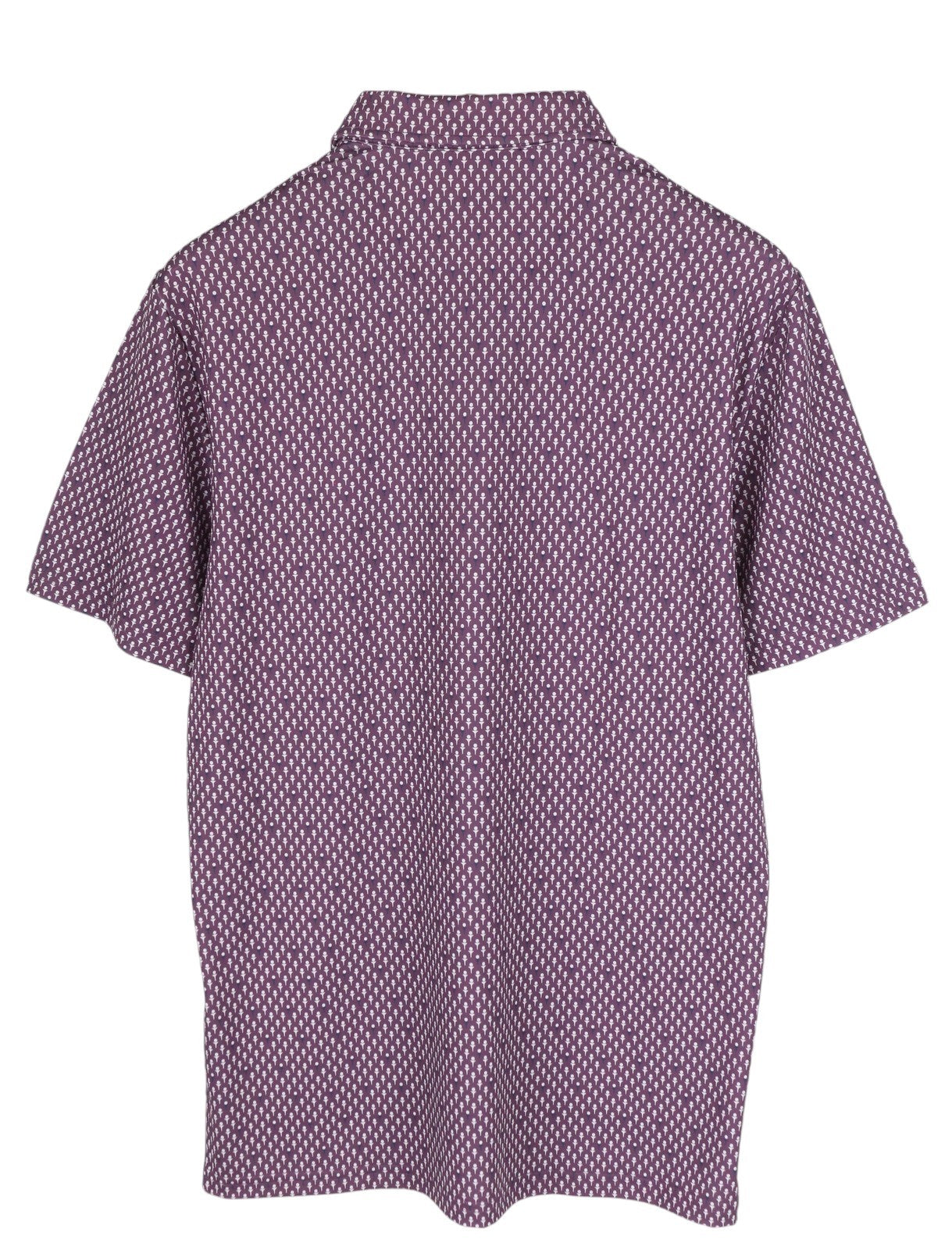 RLX RALPH LAUREN Golf Men's Polo S Purple Patterned Wicking