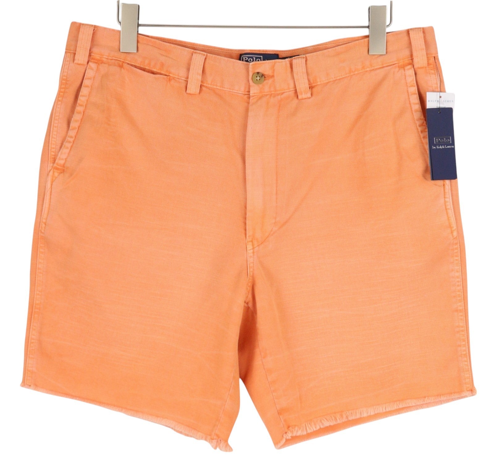 RALPH LAUREN Men's Shorts W36 Orange Salinger Straight Logo RRP236