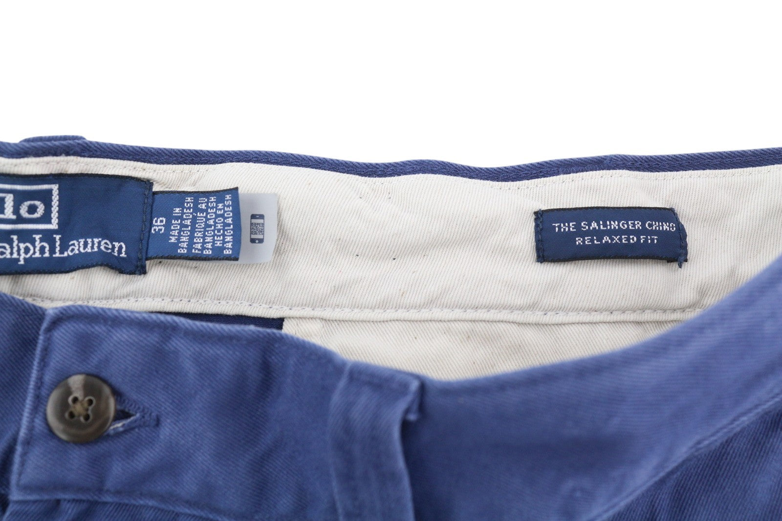 RALPH LAUREN Men's Shorts W36 Mid Blue Salinger Relaxed RRP212