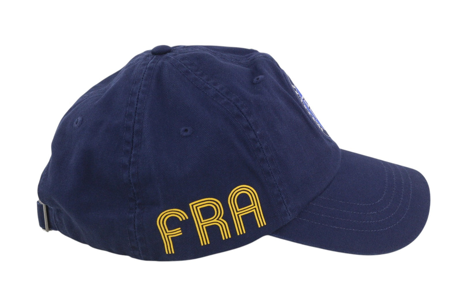 RALPH LAUREN Men Cap 59 CM Dark Blue FRA P.R.F.C. Logo Baseball