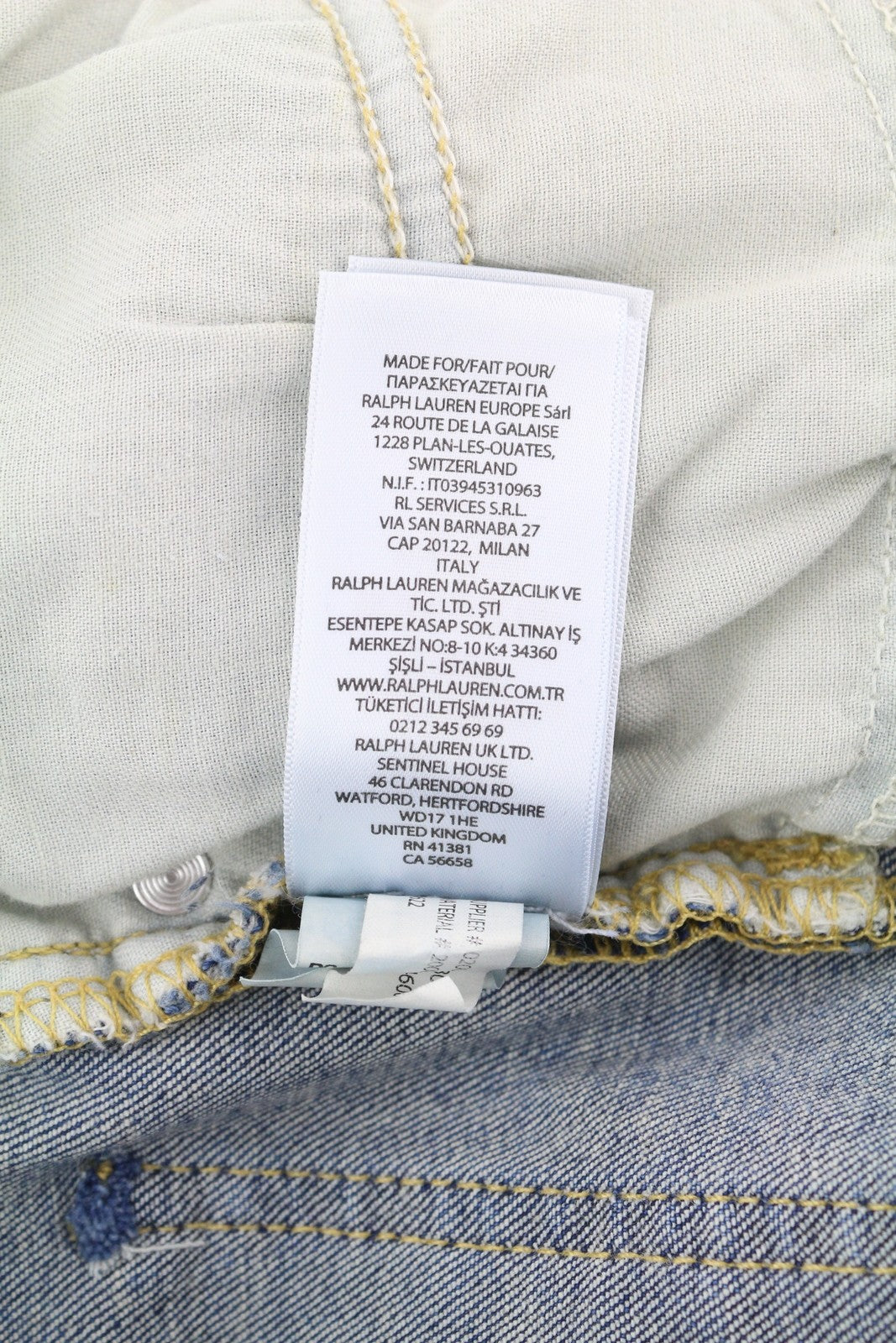 LAUREN RALPH LAUREN Legacy Women Jeans W27 High Rise Skinny Ankle Stretch