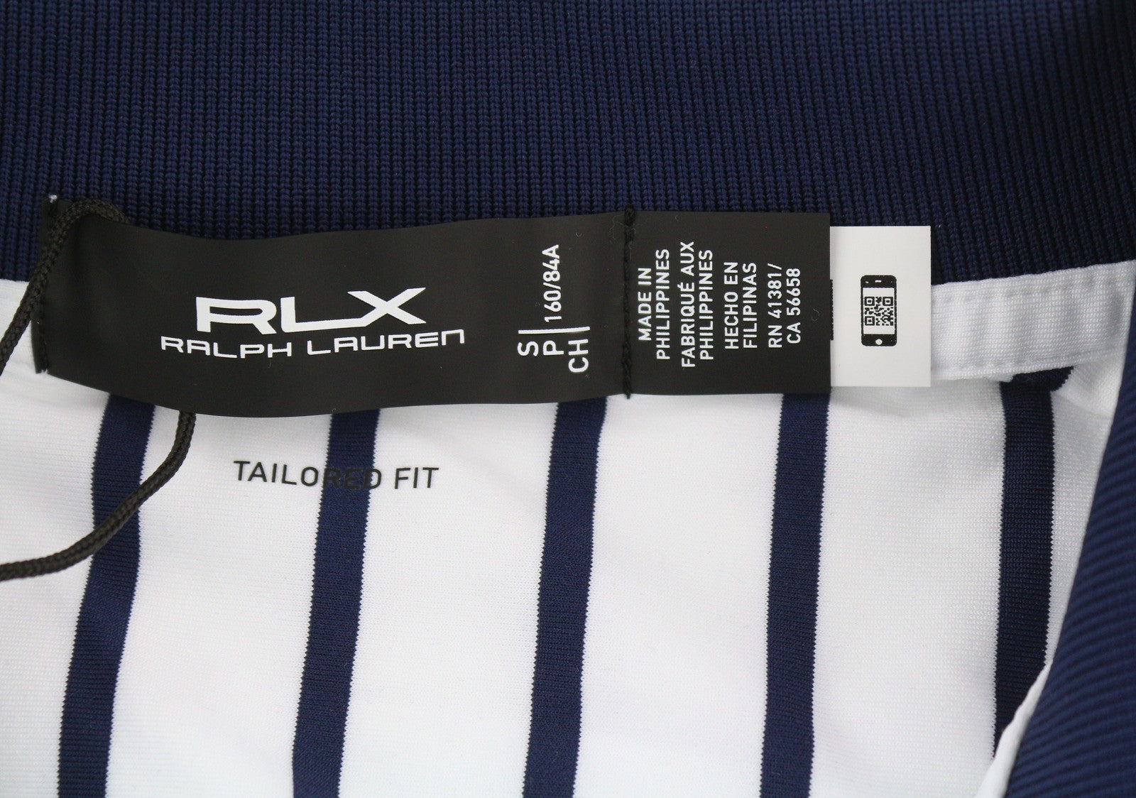 RLX RALPH LAUREN Golf Women T-Shirt S White Sleeveless Polo Neck Tailored