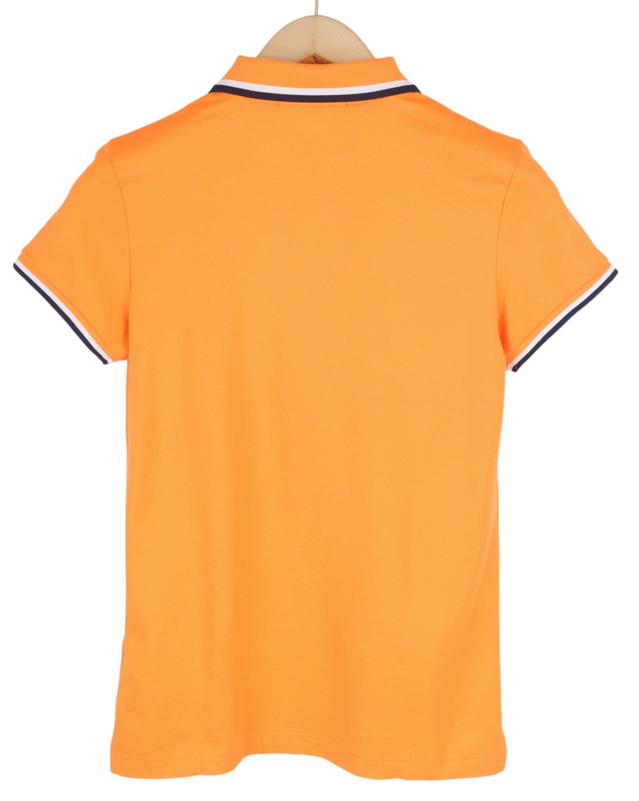 RLX RALPH LAUREN Golf Women T-Shirt XS Orange Short Sleeve Polo Wicking RRP140
