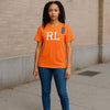 Orange Cotton T-Shirt