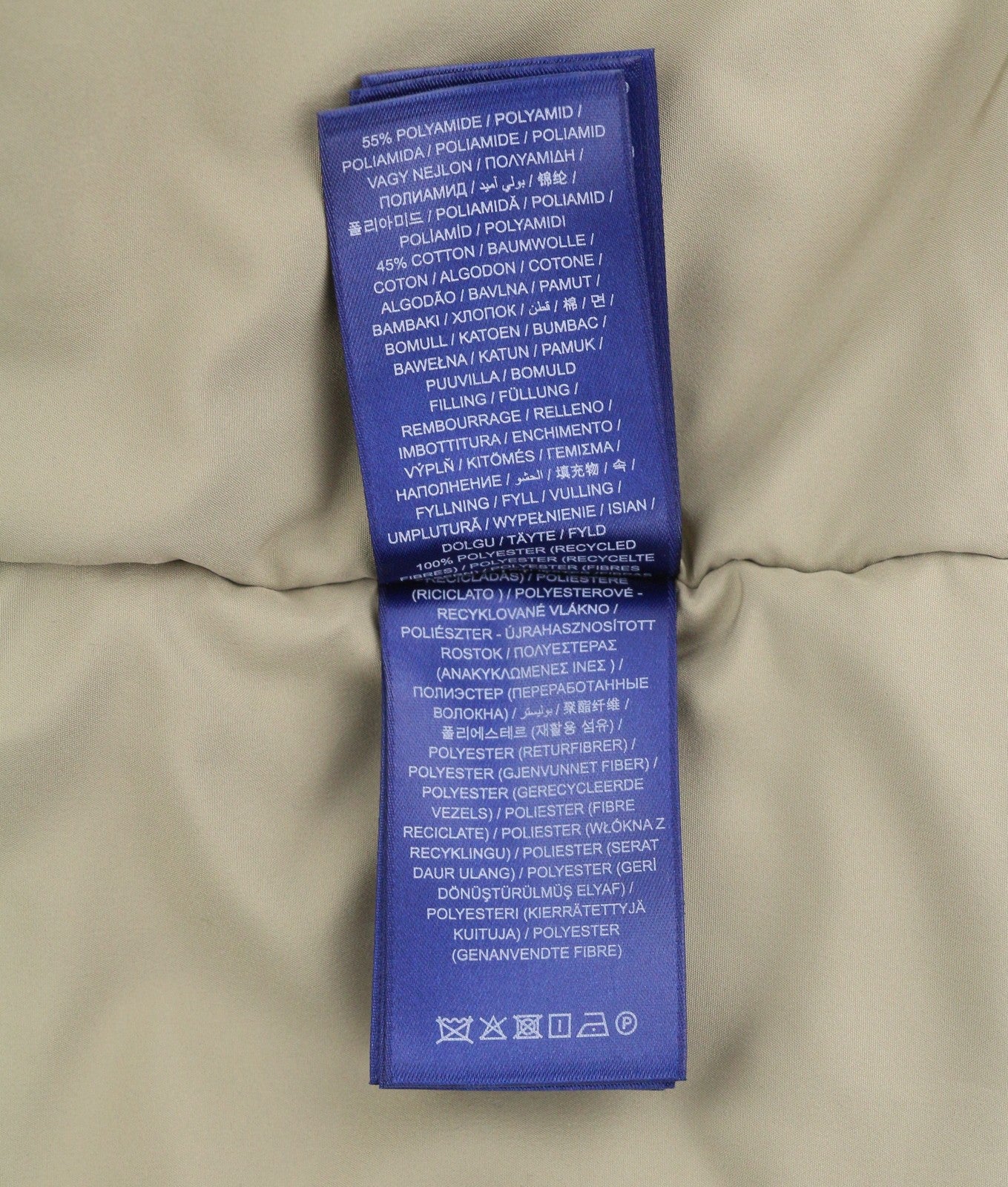 GANT Padded D2 Short Parka Men Jacket M Dry Sand Patch Pockets Hooded RRP395