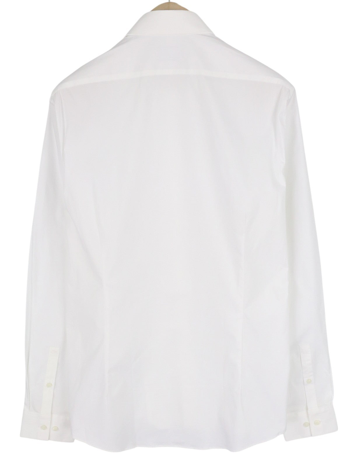CALVIN KLEIN Evening Tuxedo Slim Men Shirt XL White Pleated Button-Up Formal