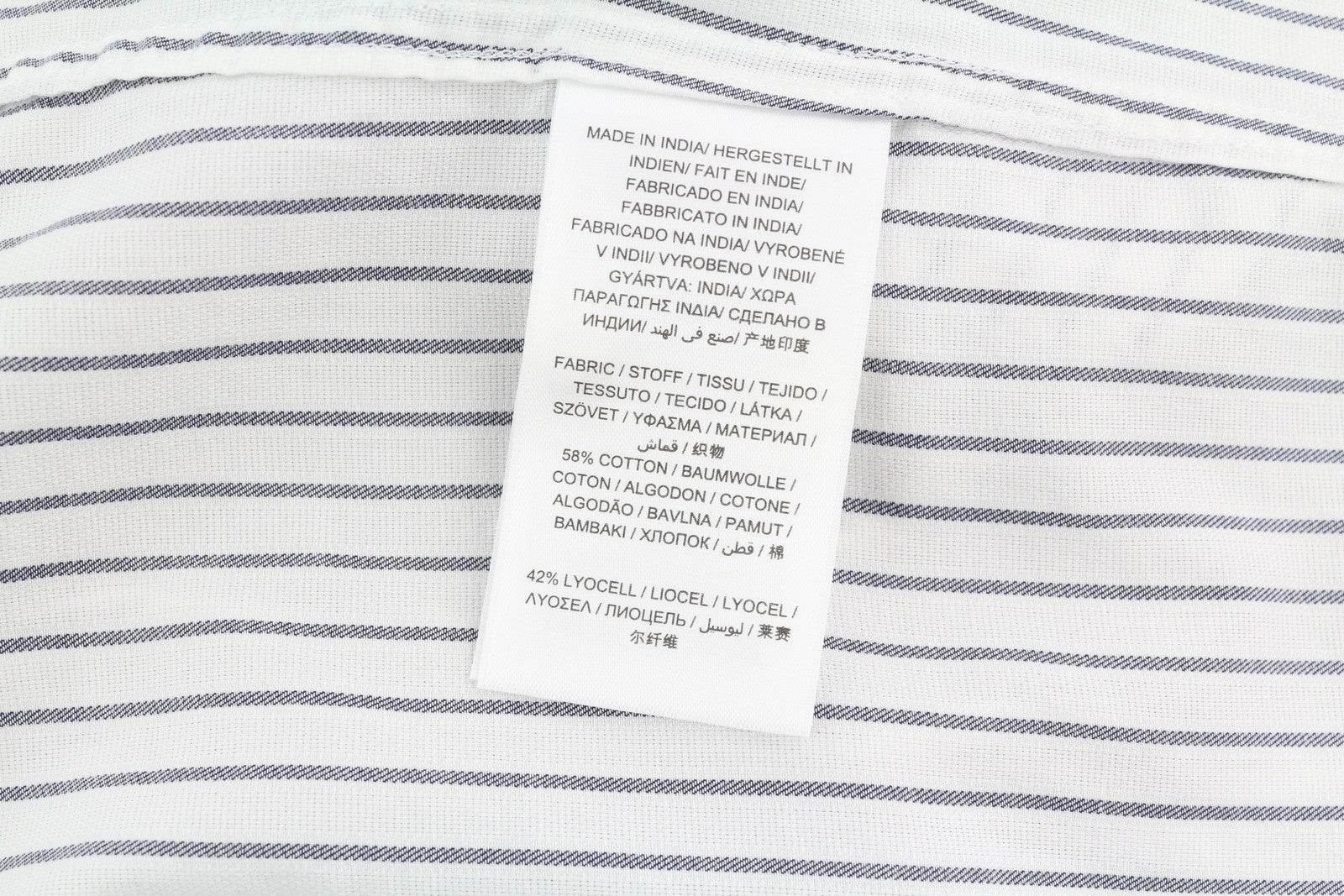 GANT PP Dobby Stripe Women Shirt EU34 Button-Up Spread Neck Long Sleeve Classic