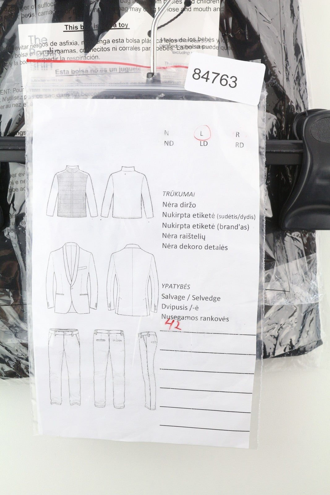 CALVIN KLEIN Poplin Stretch Slim Men Shirt XL Black Button Spread Neck Formal