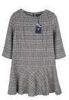 Dress Checked Flare