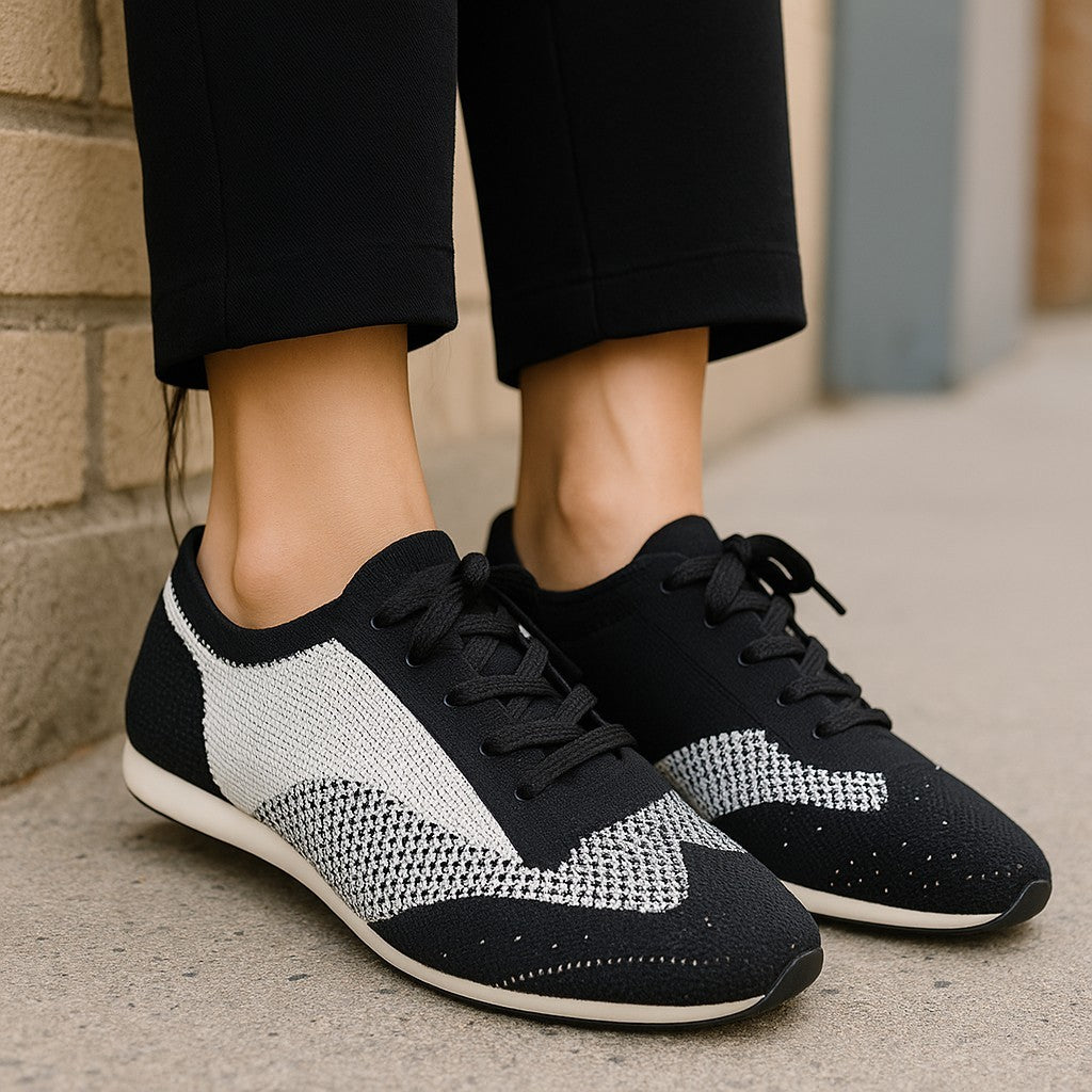 Black Other Fabric Sneakers