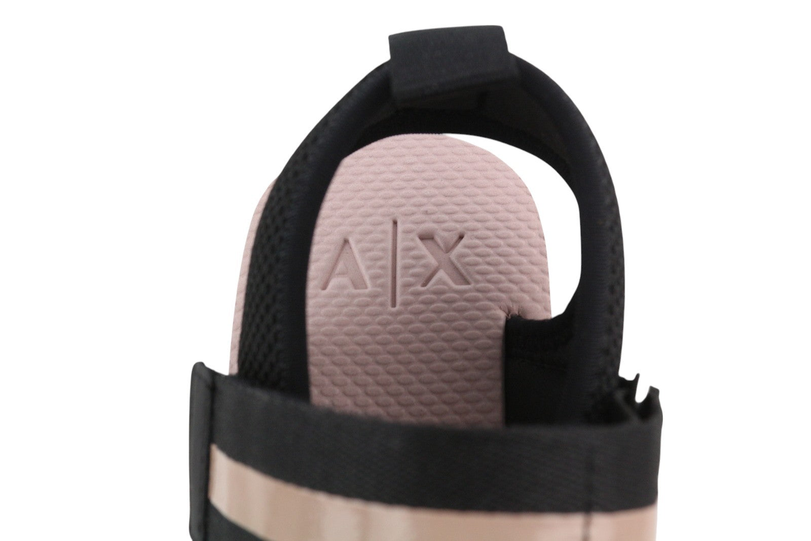 EMPORIO ARMANI Women's Chunky Platform Sandals EU37 Pink Black Open Toe