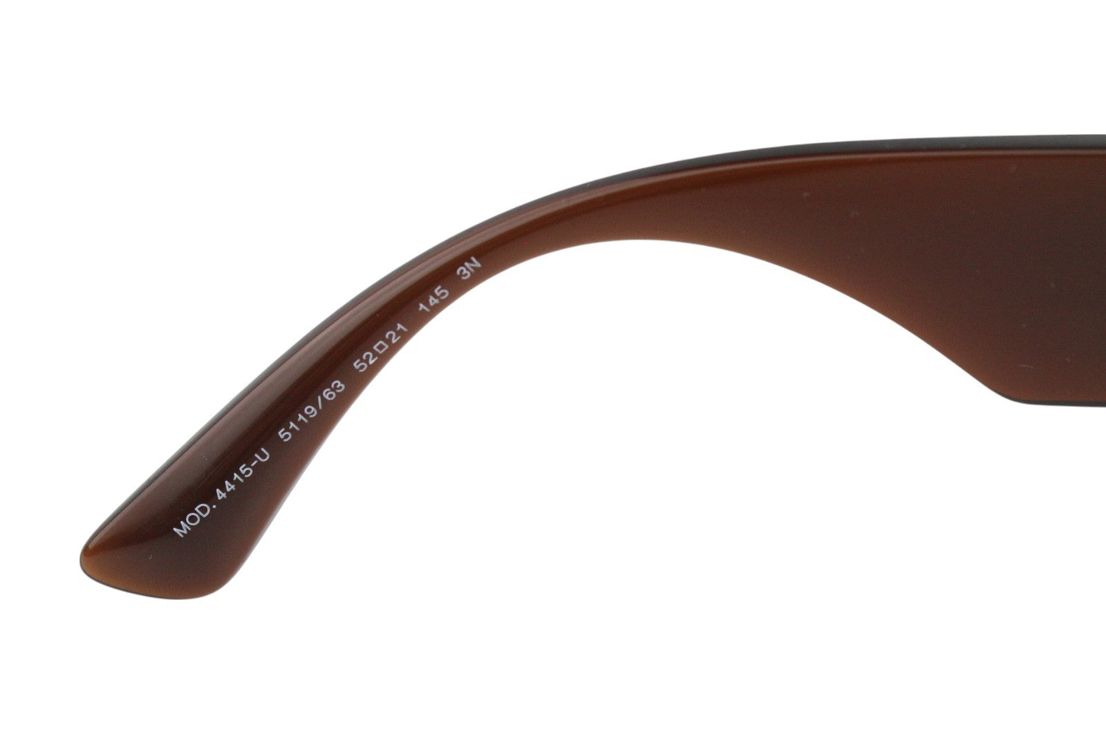 VERSACE 4415 Women's Brown Animal Print Cat Eye Sunglasses OS Gold Detail