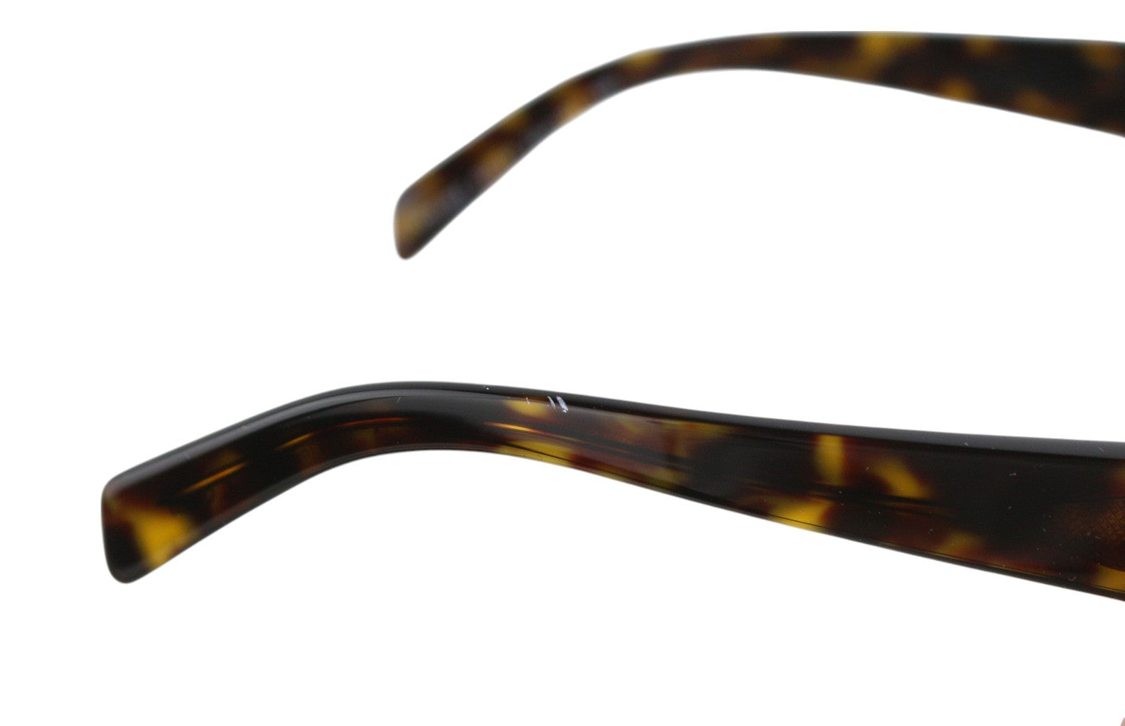 PRADA 0PR06ZV Women's Brown Cat Eye Eyeglasses OS Animal Print Frame