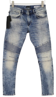 ANTONY MORATO Racer Men's Jeans W28 Washed Blue Super Skinny Stretch