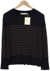 Jumper Stripe Ribbed Knit