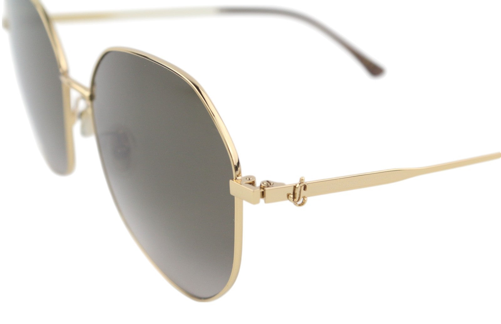 JIMMY CHOO Astra/F/Sk Women's Sunglasses Gold Geometric Frame RRP310