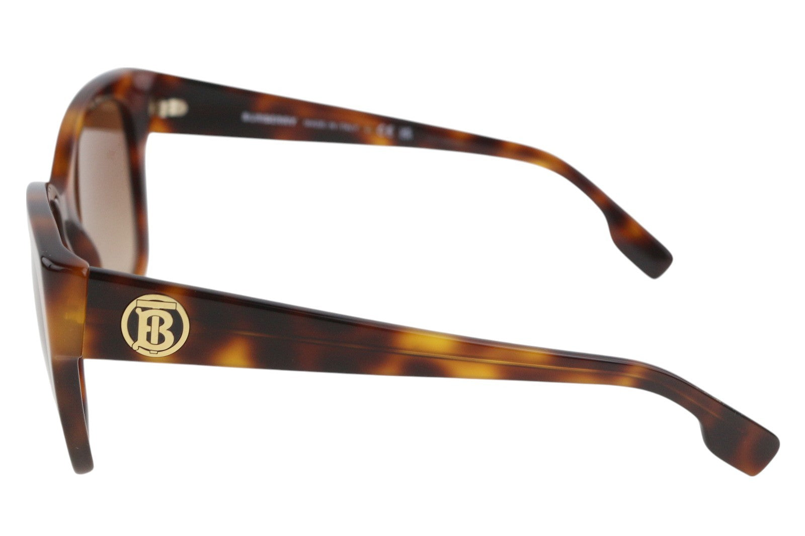 BURBERRY Ruth Women's Sunglasses Brown Animal Print Cat-Eye Tinted RRP190