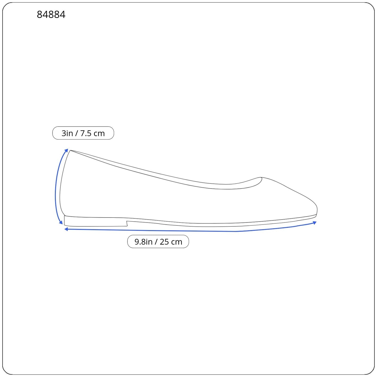 EMPORIO ARMANI X3A082 Women's Blue Velvet Shoes EU37 Pointed Toe Metal Trim