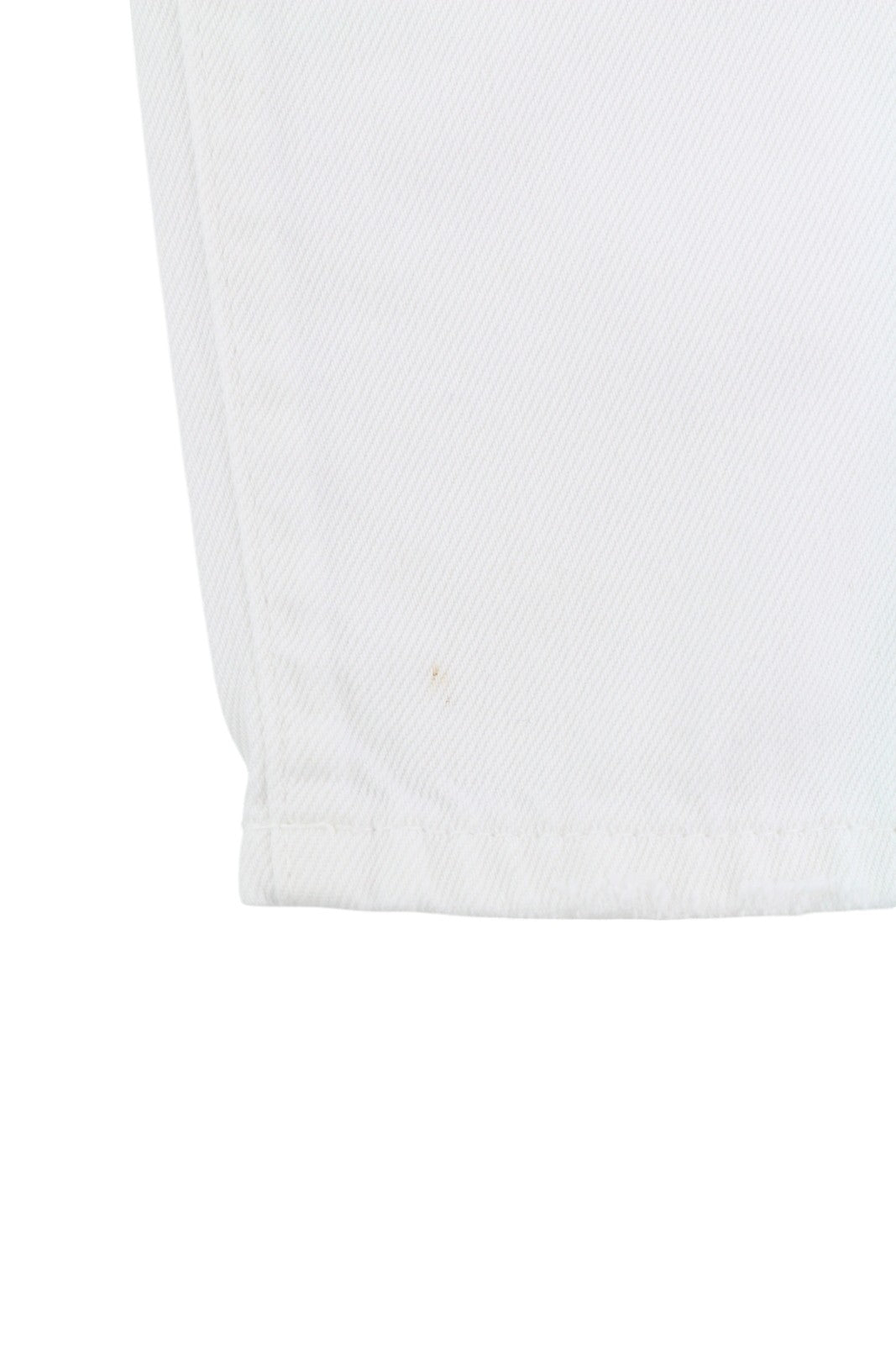 ANTONY MORATO Argon Men's Jeans W29 White Denim Slim Fit Cropped Button Fly