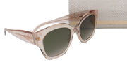 JIMMY CHOO Leela/S Women's Sunglasses OS Light Pink Transparent Tinted Frame