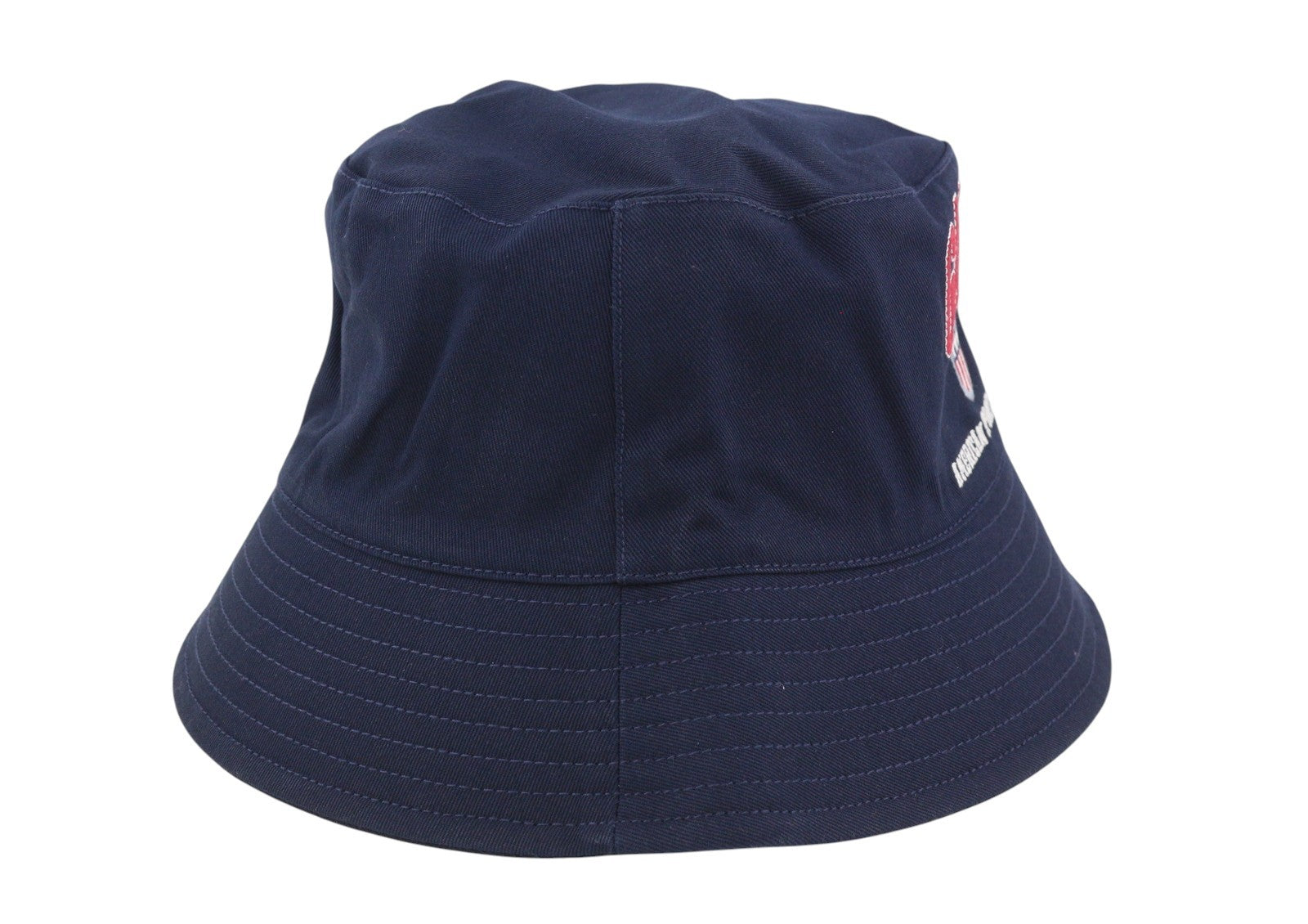 GANT Retro Shield Bucket Men Hat S/M Evening Blue Embroidered Logo