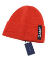 Hat Label Rib Knit Beanie