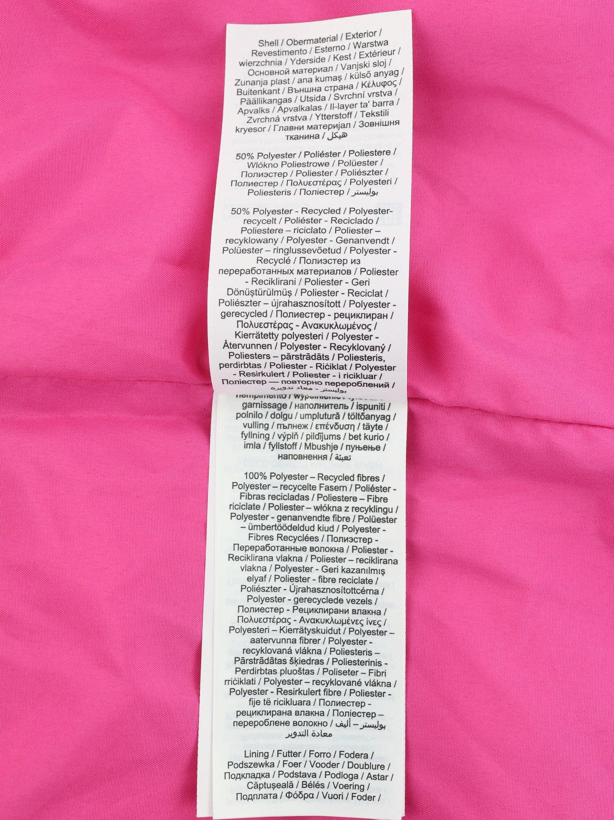 YAS Roberta Padded Women Waistcoat S Pink Quilted High Neck Full Zip Vest