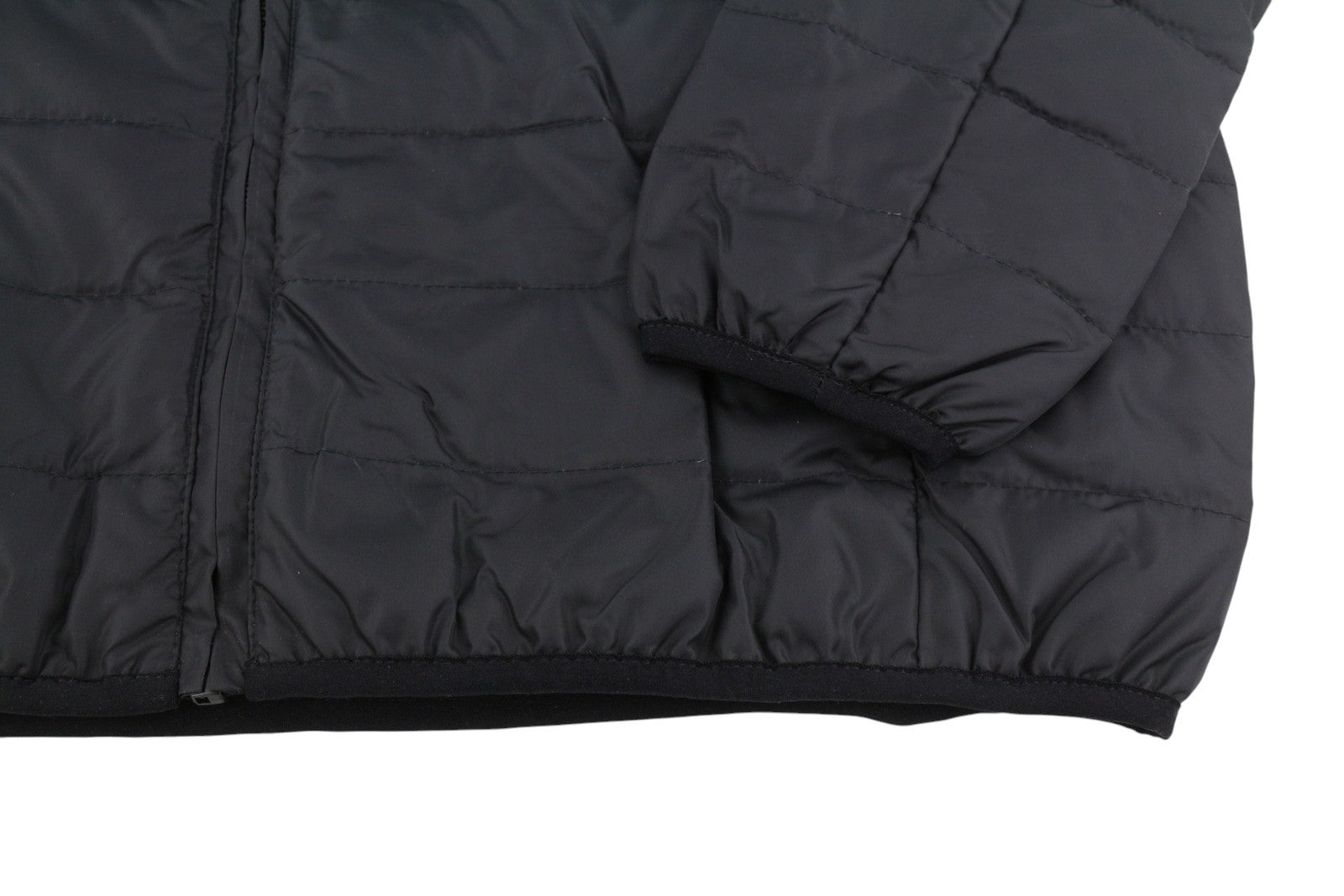 TED LAPIDUS Men Jacket M Black Down Filled Quilted High Neck Full Zip Puffer