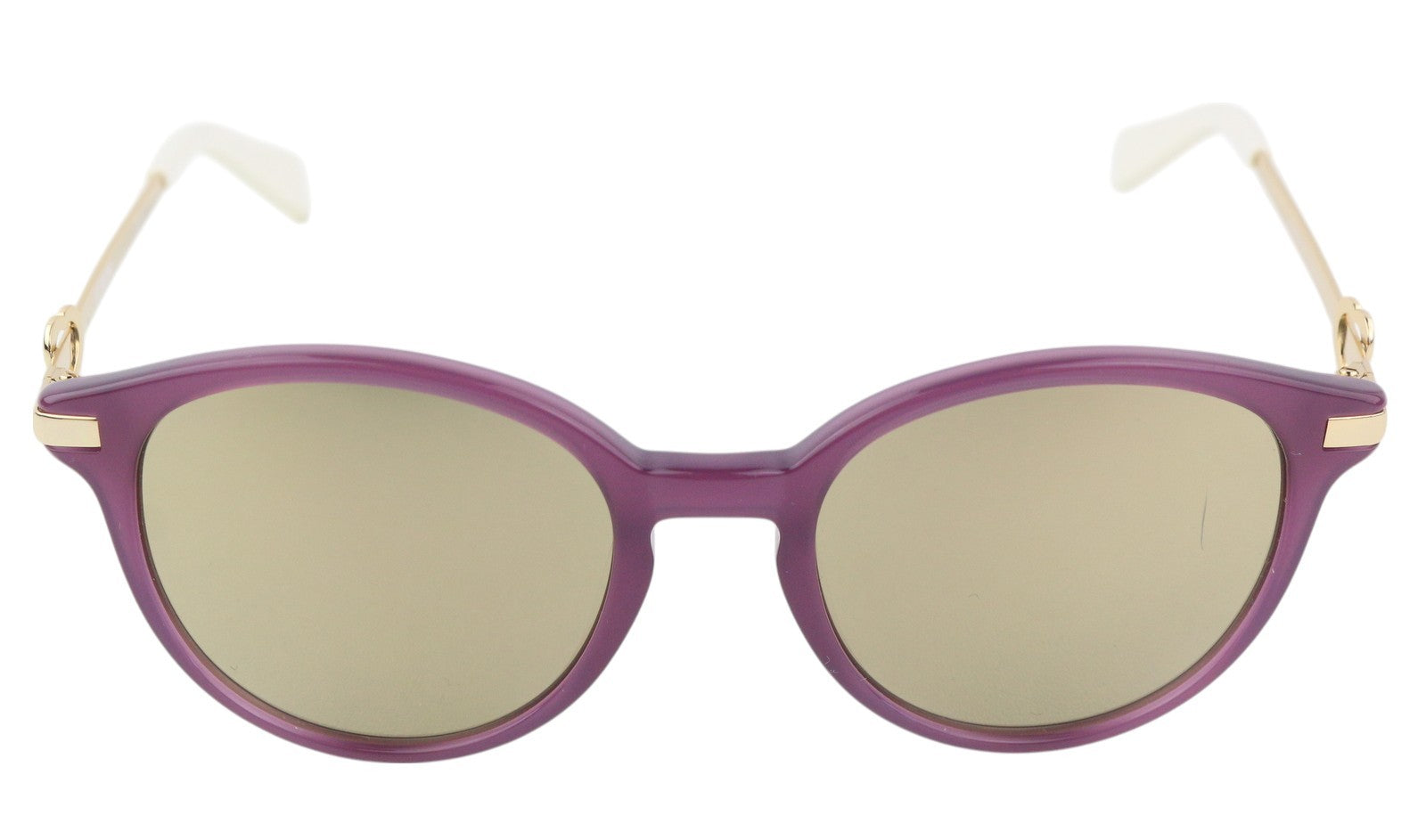 LOVE MOSCHINO MOL008/S Women Sunglasses OS Gold Tone Square Tinted Frame Casual