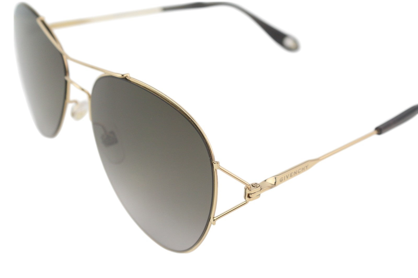 GIVENCHY GV 7005/S Women Sunglasses OS Gold Tone Pilot Tinted Frame RRP189