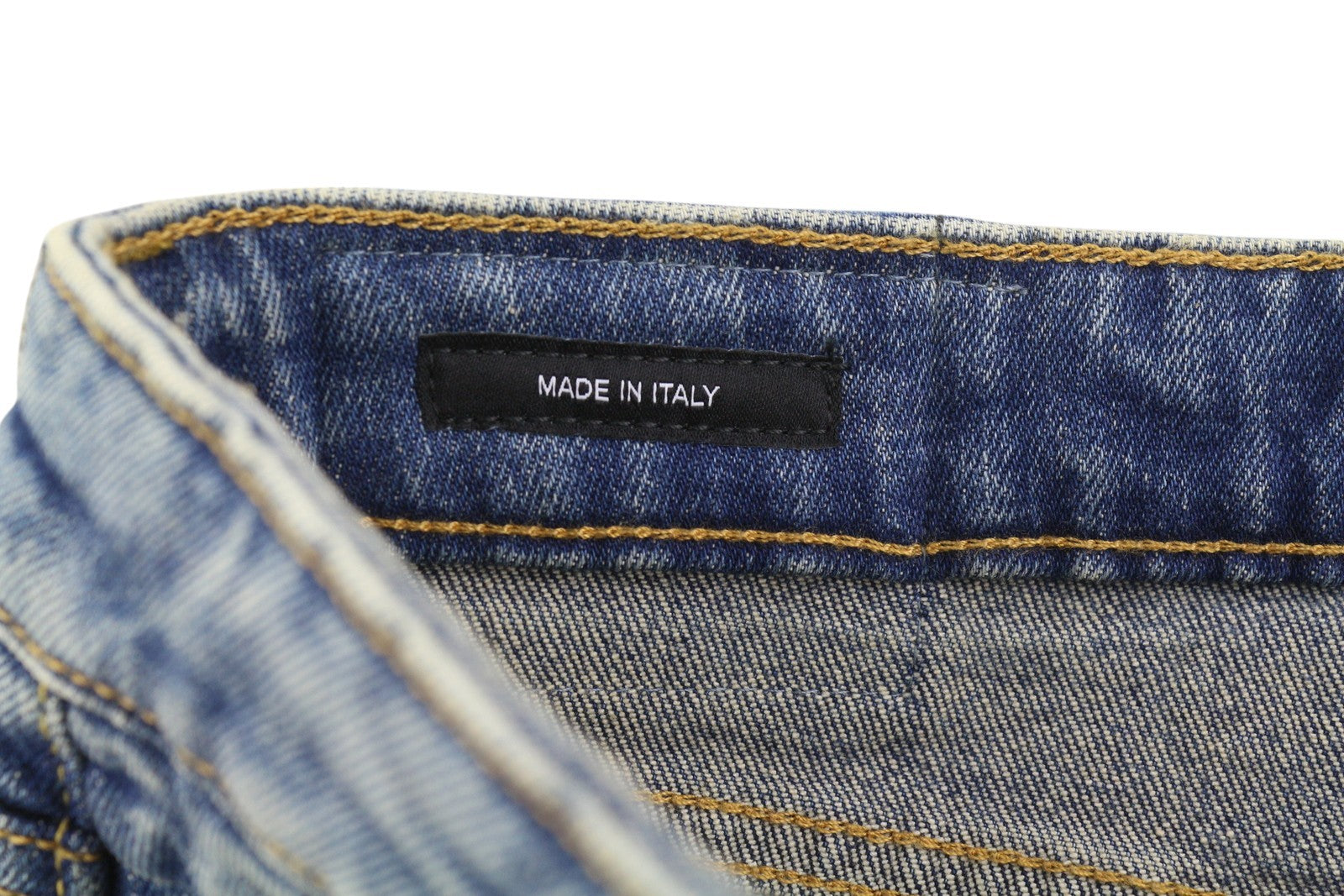 R13 Boy Straight Women Jeans 28 Cropped Ankle Blue Kelly Stretch Washed RRP645