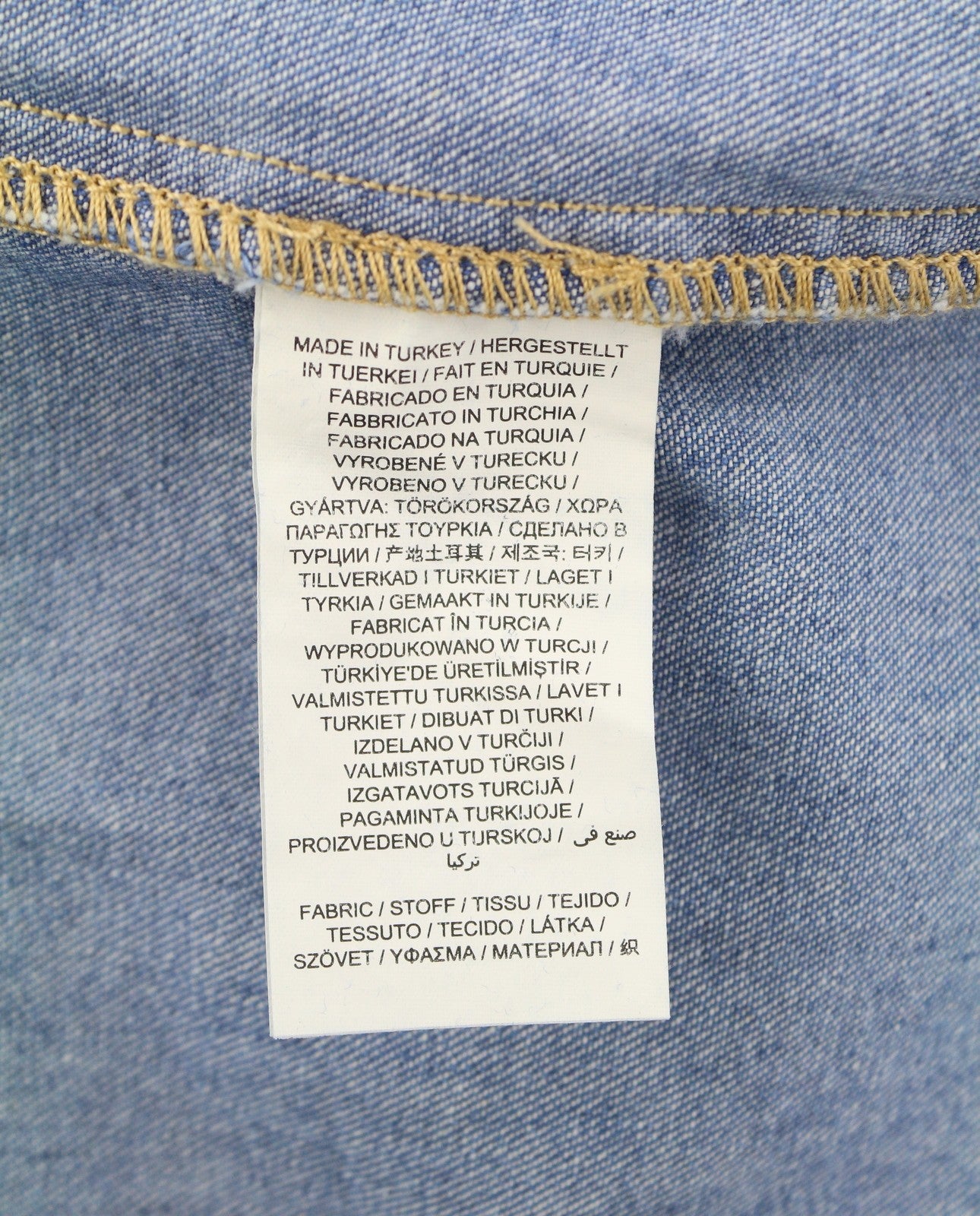 GANT Relaxed Denim Women Shirt EU36 Indigo Western Look Patch Pockets Blue