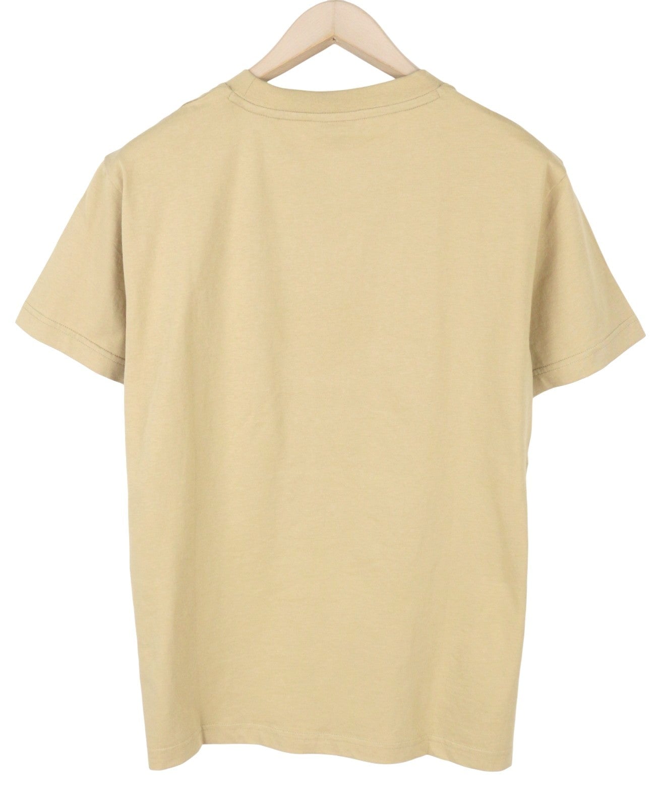 GANT Tonal Archive Shield Men T-Shirt M Hazelwood Beige Tricot Crew Short Sleeve