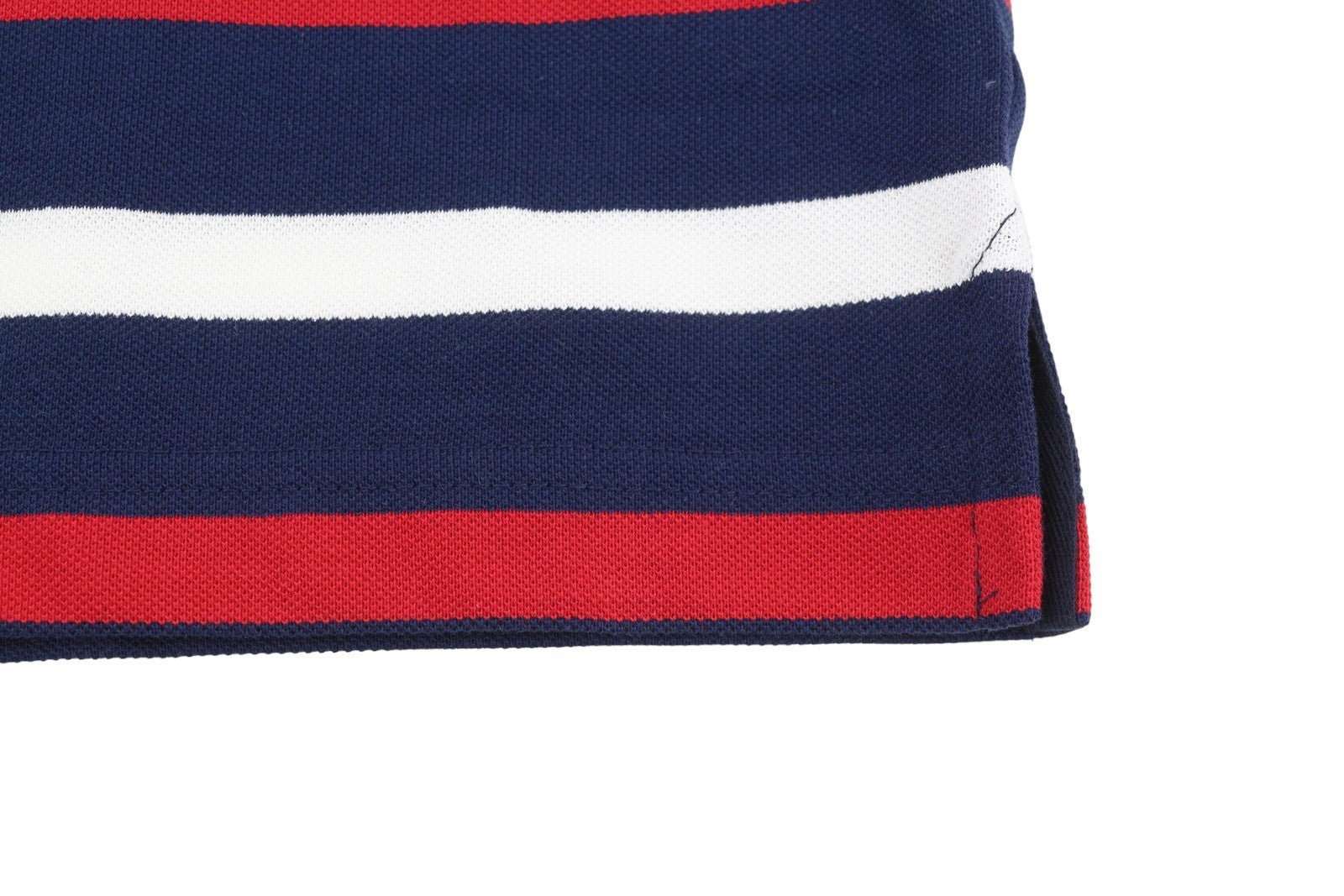 GANT Retro Shield SS Rugger Men Polos XL Evening Blue Striped Logo T-Shirt