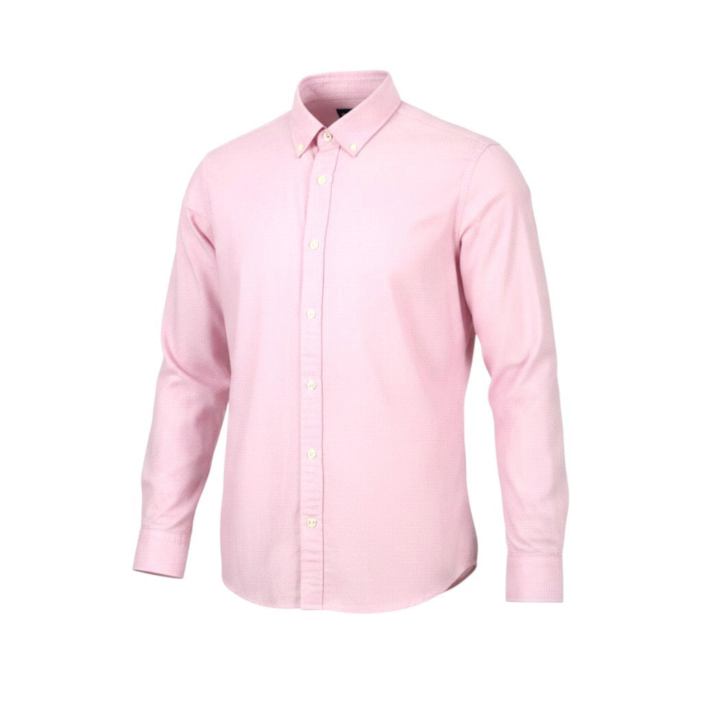 GANT TP Royal Pxf Slim BD Men Shirt XL Pink Rose Button-Down Neck Casual