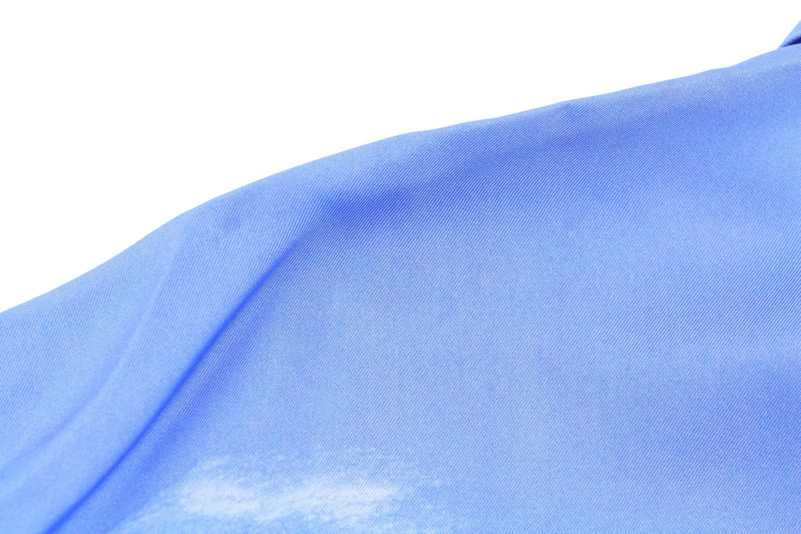 GANT Scenery Print Silk Women Shirt EU40 Geranium Pink Button-Up Spread Neck