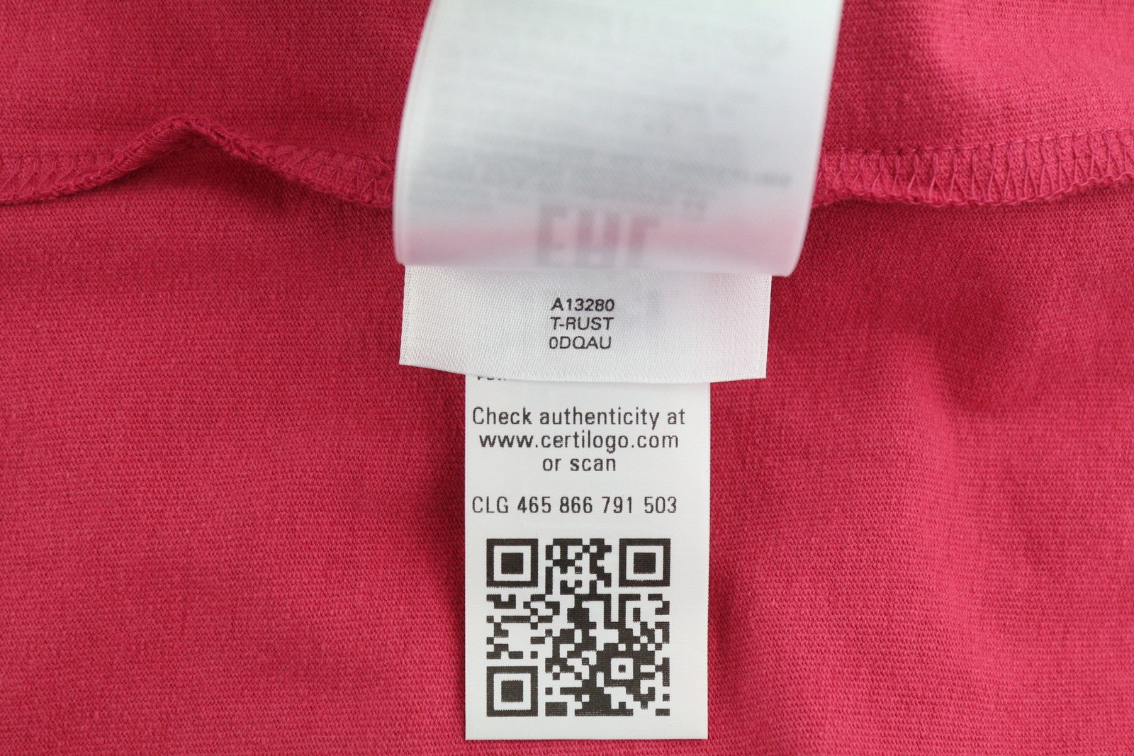 DIESEL T-Rust Men's T-Shirt L Pink Crew Collar Logo Stretch Tricot