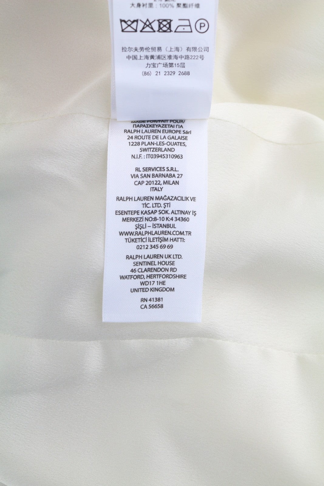 POLO RALPH LAUREN Women's Blazer S White Wool Blend Cropped RRP963