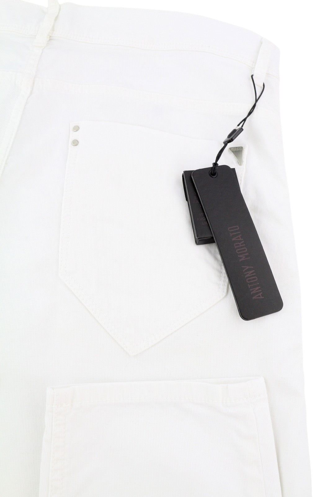 ANTONY MORATO Sepp Men's Trousers W36 White Carrot Fit Zipper