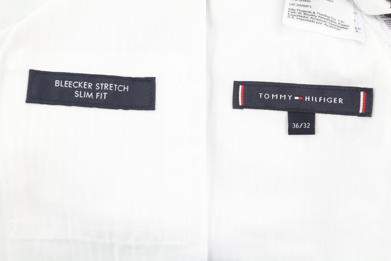 TOMMY HILFIGER Bleecker Stretch Men's Trousers W36/L32 Grey RRP119