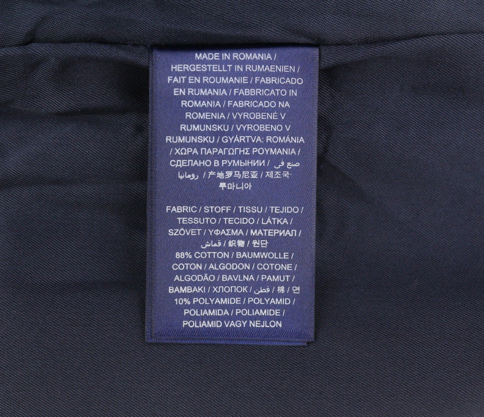 GANT Herringbone Jersey Women's Dress EU36 Blue Round Neck Short Sleeve