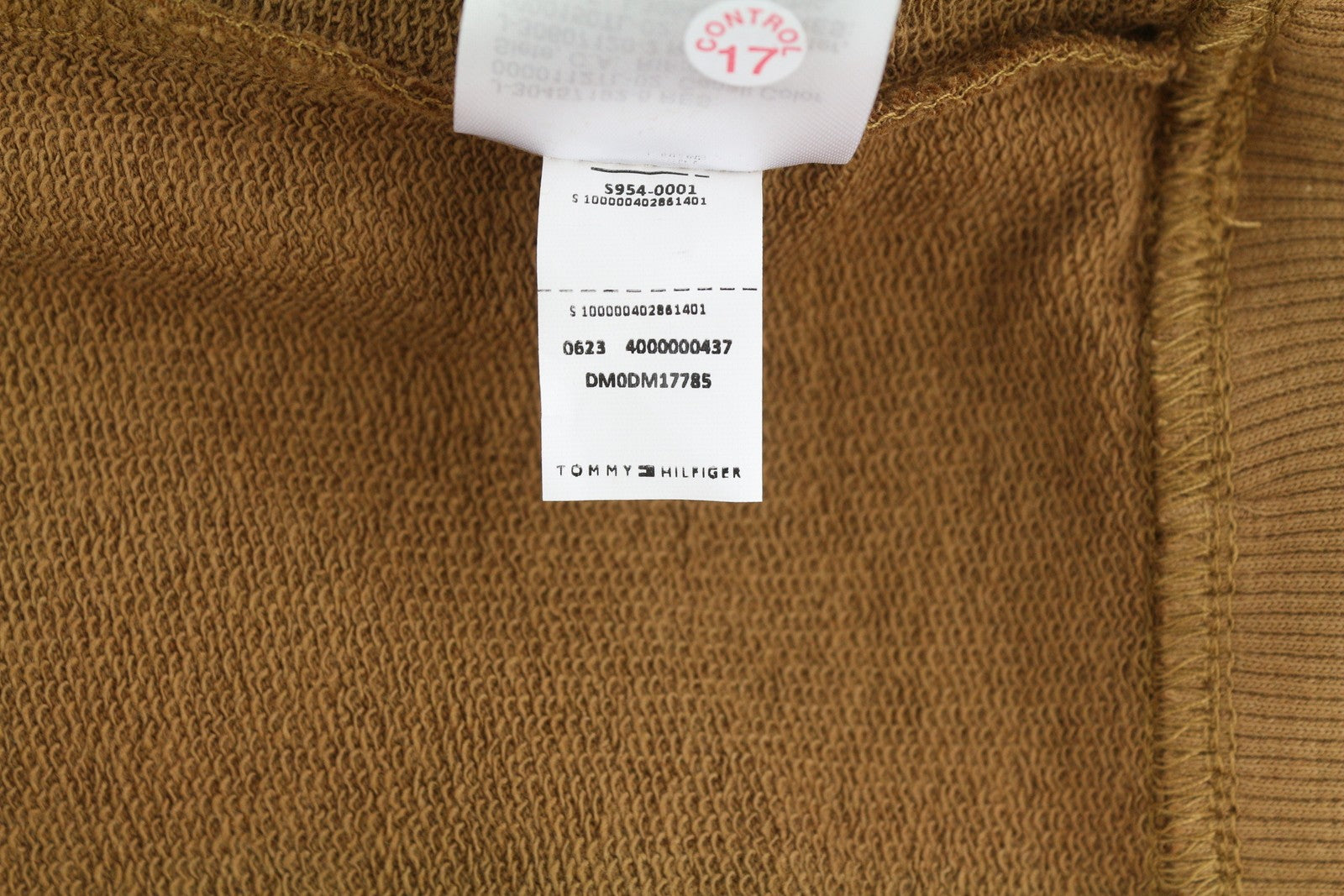 TOMMY HILFIGER RLX Signature Men's Hoodie XL Brown Logo RRP119