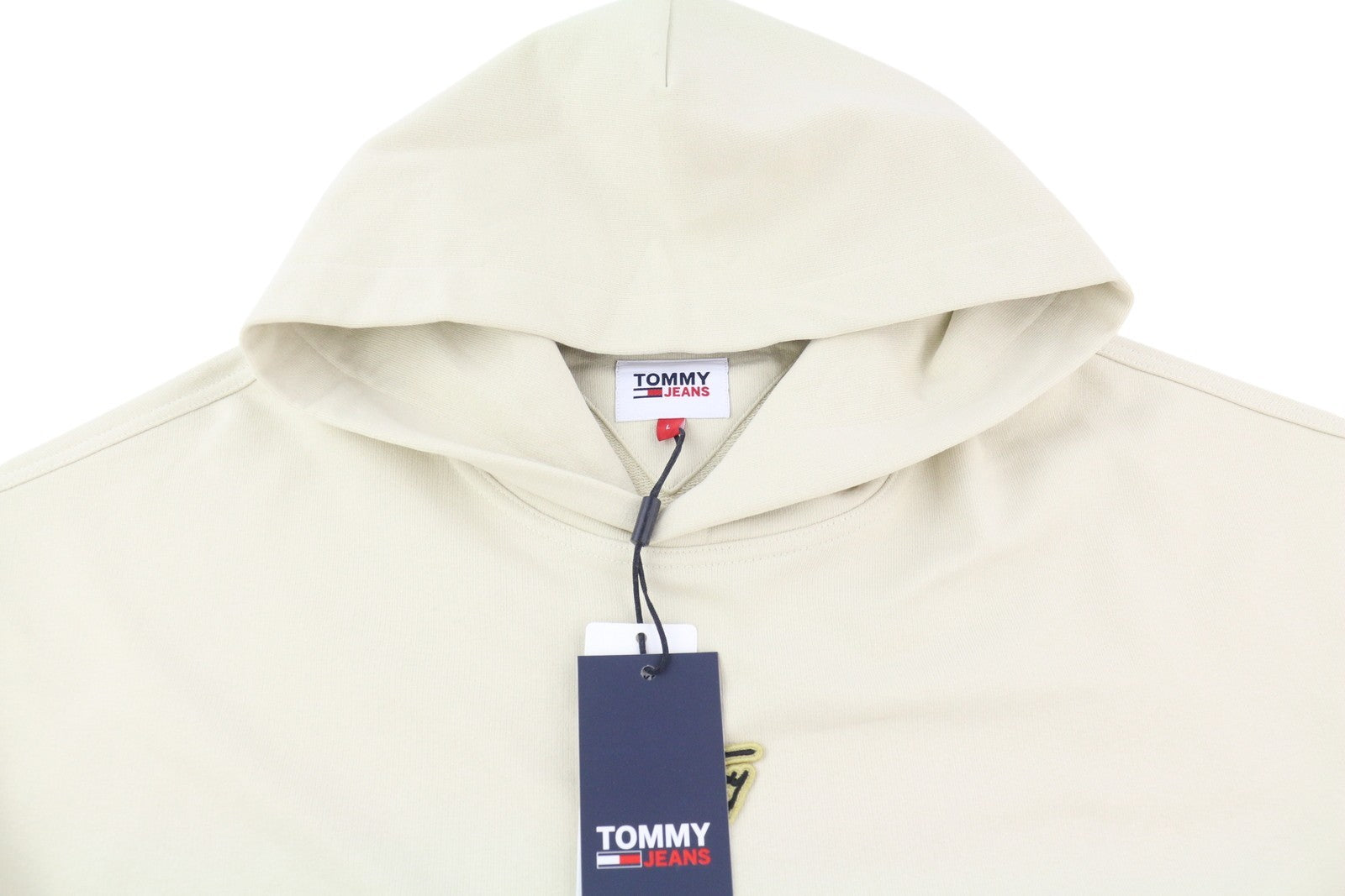 TOMMY HILFIGER RLX Signature Men's Hoodie L White Logo RRP119